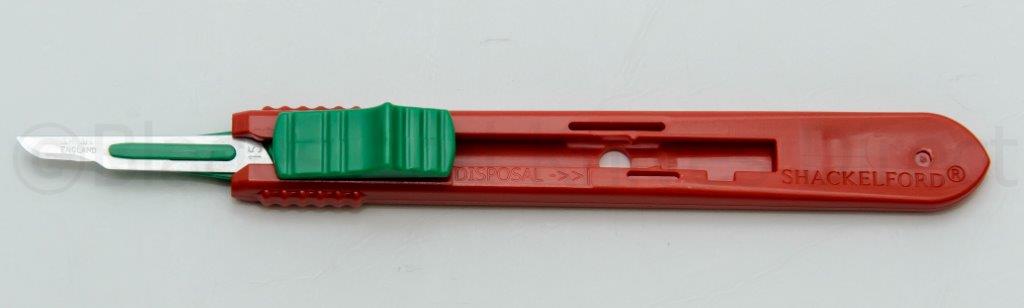 SWANN MORTON No.15 RETRACTABLE STERILE DISPOSABLE SCALPEL - Image 4